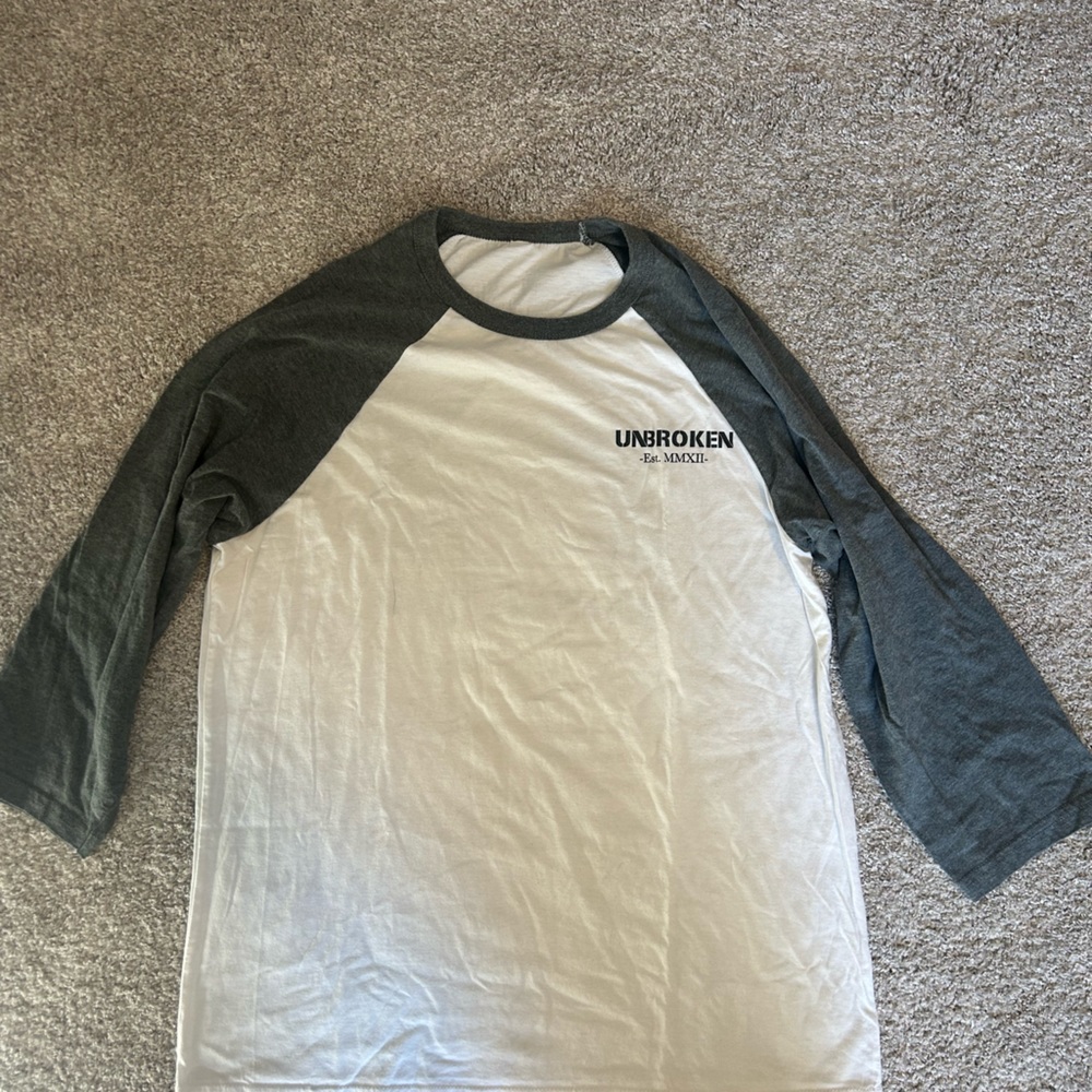 Unbroken Ragline Baseball tee - Large